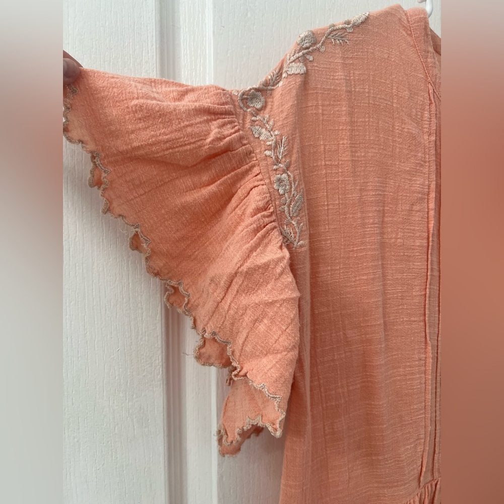 Free People Santiago Cotton Babydoll Dress (Size XS) - Picture 8 of 12